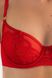 Soft cup bra red LIEN Jasmine 1442/29, Red, 70C