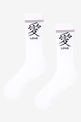 Шкарпетки жіночі бавовняні SVL CHILOVE MISS MARILYN білі 53283