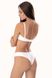 Seamless white Brazilian panties Jasmine Sharon 6211, White, S