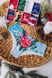 Трусики слип с принтом Your Christmas Bouquet Mememe DBA-24, Голубой, M