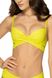 Push-up swim bra with molded cups lime KORI Jasmine 6338/22, Лайм, 70B