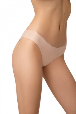 Seamless cotton panties light beige Cindy Jasmine 9301, Beige, L