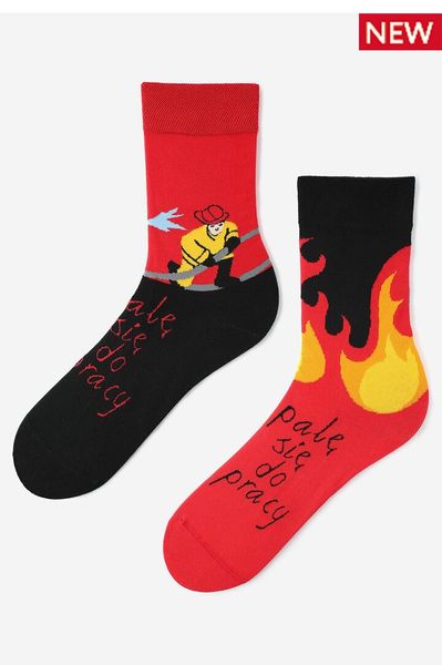 Шкарпетки чоловічі різнокольорові Miss Marilyn SOCKS MEN FIREMAN 445512