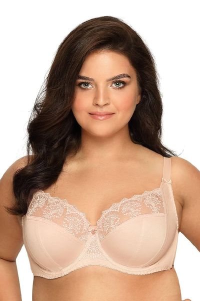 Soft embroidered bra beige AVA 1922, Beige