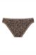 Cotton slip panties milk chocolate leopard 200-30 Obrana, Молочний шоколад, 48