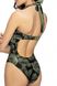 Green one-piece swimsuit Albina Jasmine 6534/31, Green, 70B