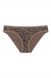 Cotton slip panties milk chocolate leopard 200-30 Obrana, Молочний шоколад, 42