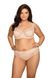 Soft embroidered bra beige AVA 1922, Beige, 75E