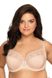 Soft embroidered bra beige AVA 1922, Beige, 75E