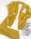 Комплект юбка плиссе и кардиган в цвете “Золото” LikeOn 21043, Золотой, S