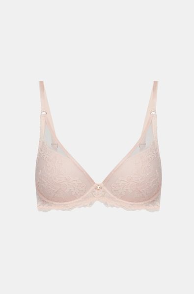 Exquisite bra based on molded cups peach CHATEАU Kleo 3428, 70B