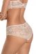 Трусики слипы из кружева молочные Britny Jasmine 2304/10, Молочный, 2XL