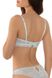 Soft cup bra IZIS crystal blue Jasmine 1416/10, Blue, 70B