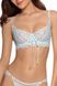 Soft cup bra IZIS crystal blue Jasmine 1416/10, Blue, 70B