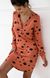Домашнее платье оранжевое Yolanda Sensis S2020181, Оранжевый, S-M