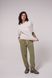 Women's jogging trousers three-thread loop olive Luna LC001, Оливковий, S