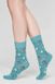 Шкарпетки жіночі бавовняні SOCKS 110 (3пари) LEGS, Бірюзовий, 36-40