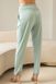 Изысканные брюки из модала салатовые MALDIVES Kleo 3304, Салатовый, M