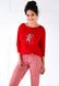 Пижама из хлопка красная с рождественским принтом Christmas Cookie Sensis S2020192, Красный, M