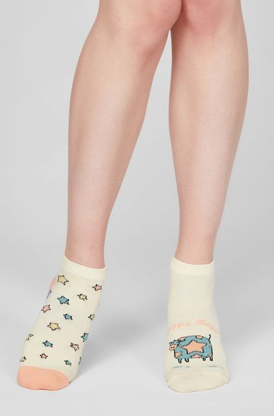 Шкарпетки жіночі бавовняні SOCKS LOW 113 (3пари) LEGS