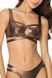 Soft swimming bra bronze LILI Jasmine 6340/21, Бронзовий, L