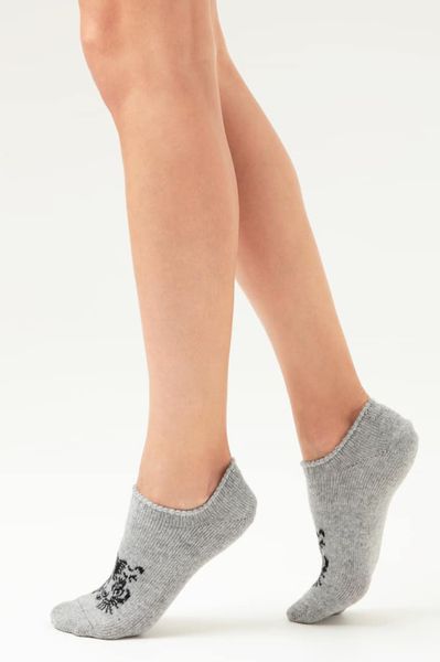 Шкарпетки жіночі вовняні сірі 36-40 LEGS LW 17