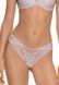 Soft lilac lace thong panties Adelia Jasmine 2122/10, Ніжно-бузковий, L