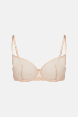 Seductive bra with soft cups on frames, beige CHICAGO Naviale LU024-01, Beige, 75C