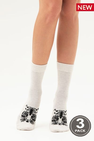 Шкарпетки жіночі бавовняні LEGS 101 36-40 (3 пари)