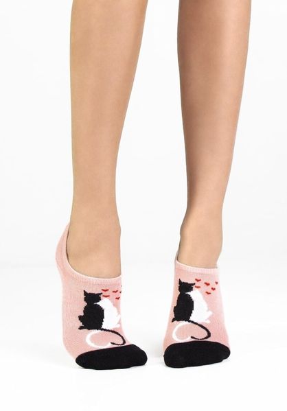 Носки женские с рисунком rose tan Legs 10 Socks Extra Low 10 (2 пары)