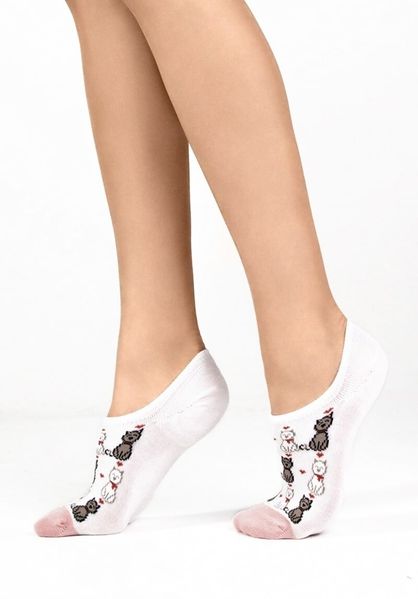 Носки женские с рисунком rose tan Legs 10 Socks Extra Low 10 (2 пары)