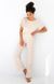 Хлопковая пижама с футболкой и брюками бежевая Genesis Sensis S2020223, Бежевый, S