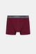 Comfortable men's shorts-shorts of medium length (2 pieces) burgundy/acrylic Naviale MU222-02, COLOR MIX, 2XL