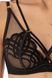 Soft cup bra black GLEM Jasmine 1448/29, Black, 70C