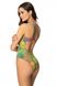 Green one-piece swimsuit Deloris Jasmine 6529/30, Green, 70B