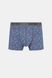 Comfortable men's shorts-shorts of medium length (2 pieces) burgundy/acrylic Naviale MU222-02, COLOR MIX, 2XL
