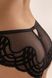 Lace slip panties Leisy black Jasmine 2305/29, Black, 2XL