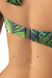 Swimming bra "push-up" balconette green JEIL Jasmine 6329/12, Green, 70B