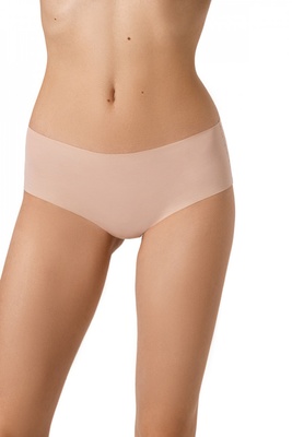 Seamless cotton slip panties light beige Marty Jasmine 9501, Beige, 2XL