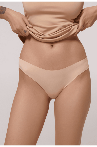 Seamless panties Carlos beige Luna L5158T, Beige, L