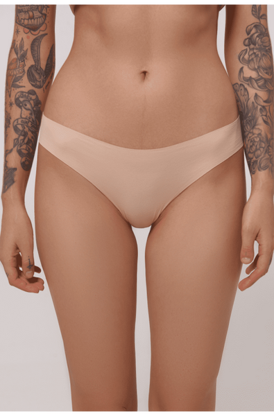 Seamless panties Carlos beige Luna L5158T, Beige, L