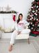 Теплий жіночий домашній костюм із різдвяним принтом Graciana Sensis S2020195, серый, S