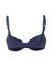Бюстгальтер push-up з м'якою формованою чашкою темно-синій Luna L1507A Azalea, Темно-синій, 75D