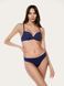 Бюстгальтер push-up з м'якою формованою чашкою темно-синій Luna L1507A Azalea, Темно-синій, 75D