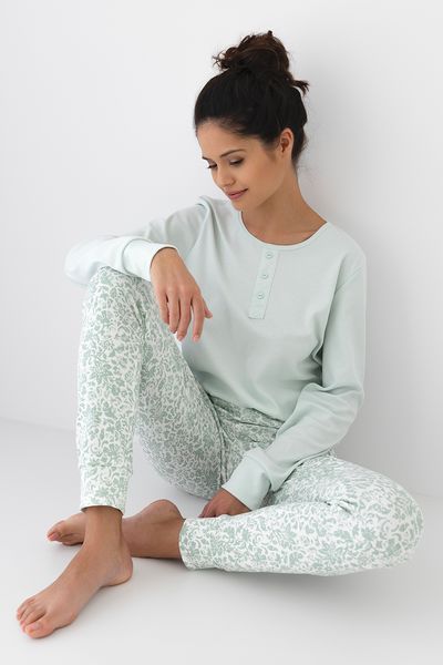 Cotton Pajamas Olive Sensis S2020260, Green, M