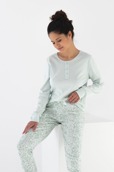 Cotton Pajamas Olive Sensis S2020260, Green, M