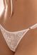 Milky lace thong panties Vivien Jasmine 2114/10, Milk, L