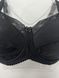 Bra with soft cups and side support black NANA 154500, Чорний, 85D