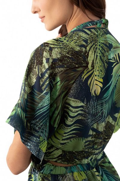 Green beach jacket Florenta Jasmine 6033/12, Green, S