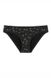 Cotton slip briefs black branches 200-30 Obrana, Чорний, 46